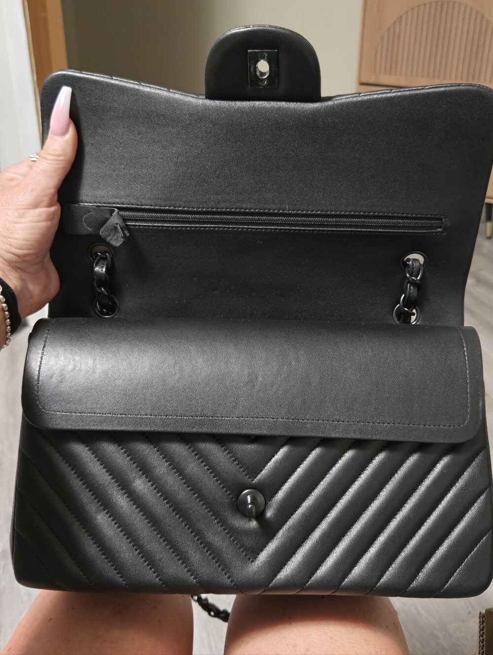 So Black Chevron Jumbo 30cm - Picture 5 of 12